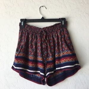 Floral and Patterned Shorts